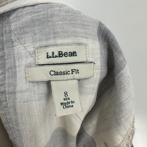 L.L. Bean Tan Straight Leg Pants - Picture 9 of 14